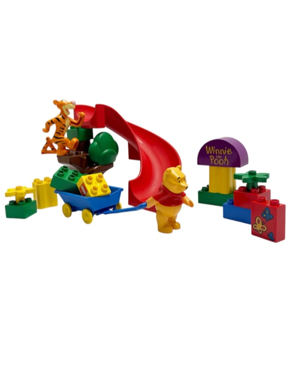 LEGO Duplo | Disney Winnie the Pooh Tigger's Slippery Slide Complete Set Vintage